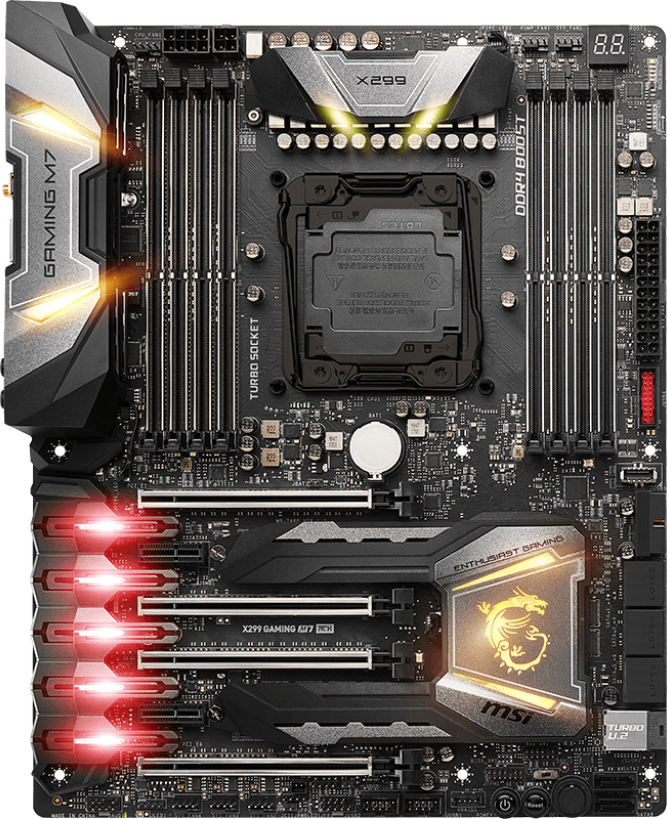 MSI X299 Gaming M7 ACK - Motherboard Specifications On MotherboardDB